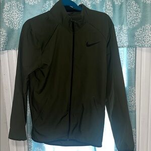 Nike Men's Olive Windbreaker Jacket